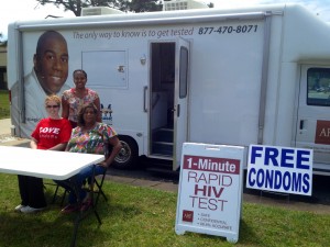 AHF provides free HIV testing to PSC students