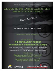 Suicide Awareness to PSC Students