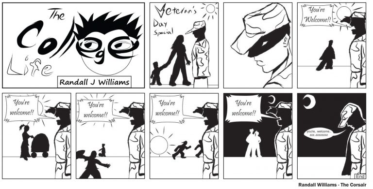 ECorsair college event promoting student engagement and campus activities.