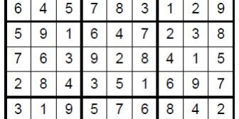 ECorsair Sudoku puzzle solution for October challenge.