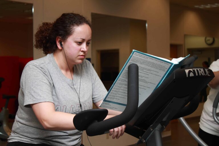 Exercise at Warrington L.I.F.E. Center helps PJC students stay fit and healthy.
