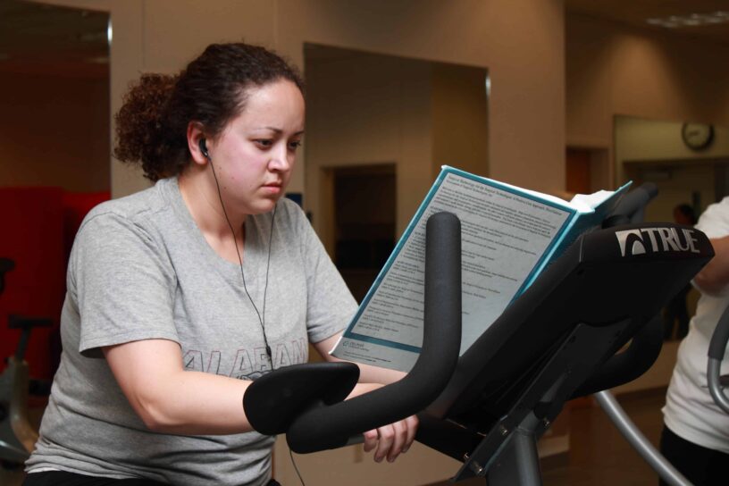 Exercise at Warrington L.I.F.E. Center helps PJC students stay fit and healthy.