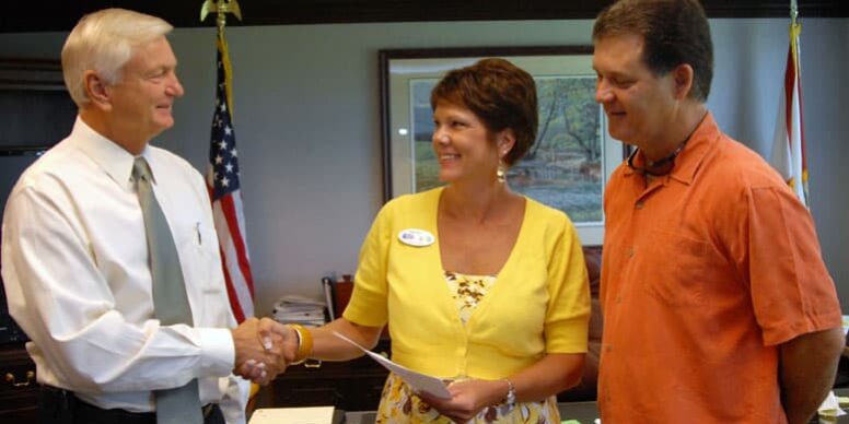 Pensacola State officials sign agreement with Marriott/Hampton for new partnership.