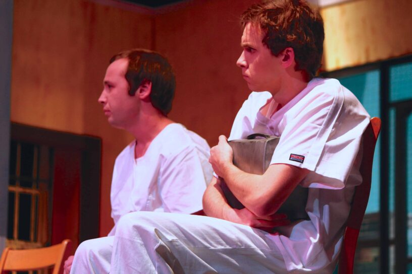 ECorsair Student Theater Performance Students performing in ECorsair theater production at Pensacola State College.