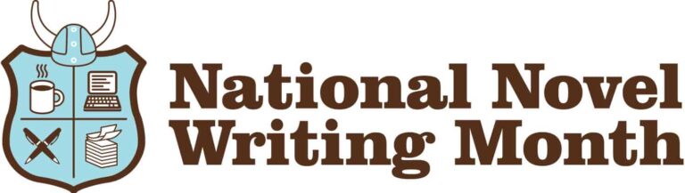 Logo for National Novel Writing Month event at eCorsair.