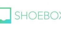 Shoebox App Review Logo Shoebox app logo for review, digital storage solution.