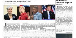 Ecorsair magazine cover featuring college news and events.