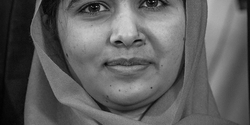 Malala Yousafzai, Pakistani activist and Nobel laureate, at an international event.