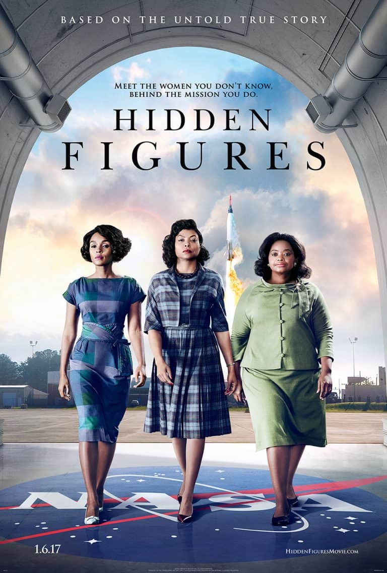 Women of NASA walking confidently, representing Hidden Figures movie.