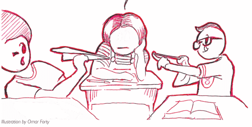 Students collaborating at eCorsair program, emphasizing modern learning.