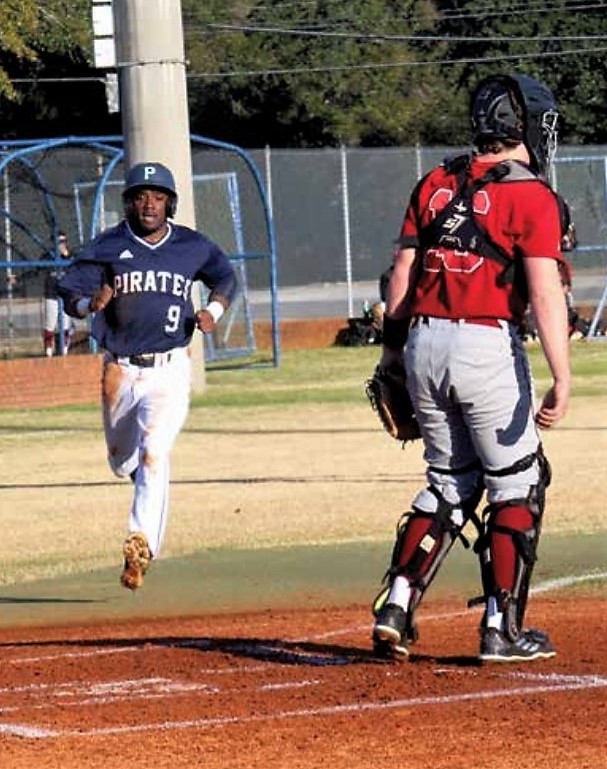 New Pirate recruits take first swing, fall short after late comeback