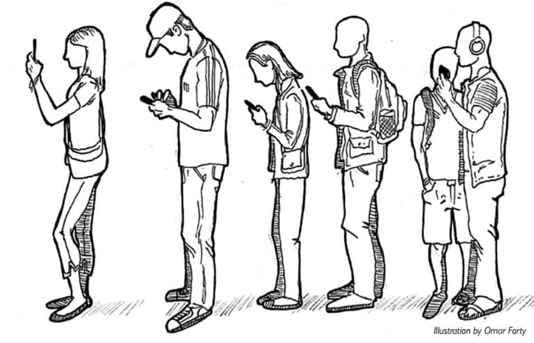 Students worried about privacy and phone monitoring in educational environments.