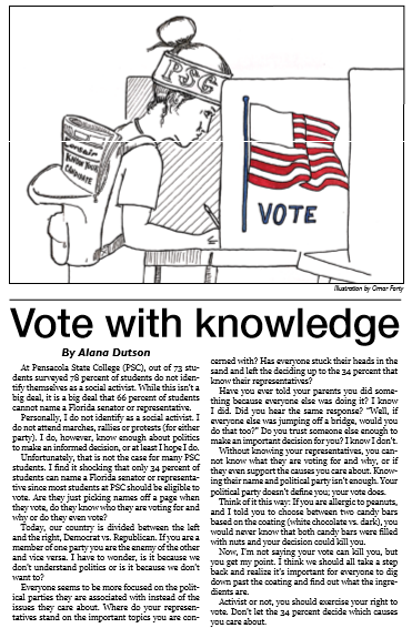Vote with knowledge