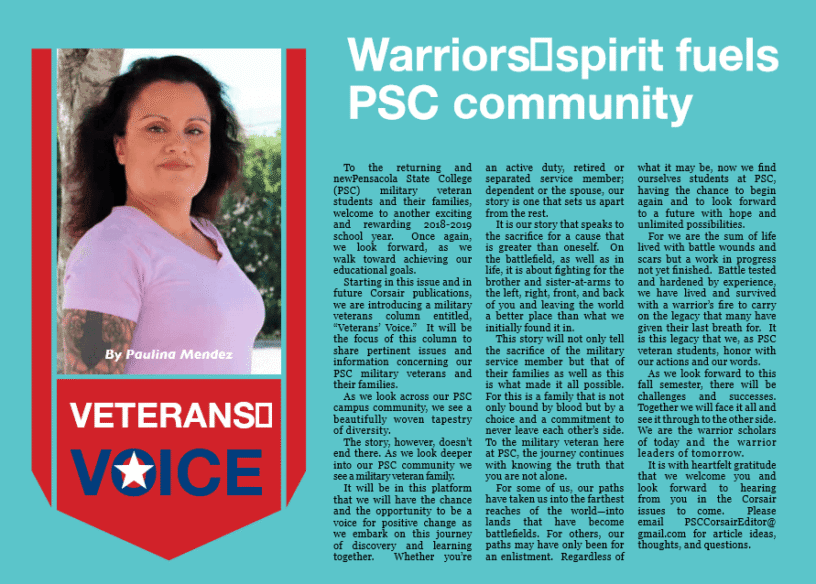 To the returning and new personnel at Pensacola State College (PSC), the spirit of warriors and fami.