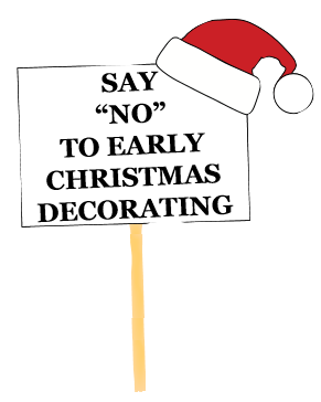 Stop premature Christmas decorating – eCorsair