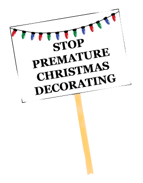 Stop premature Christmas decorating – eCorsair