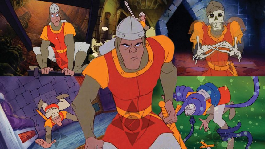 Dragon’s Lair takes players on a hand-drawn quest