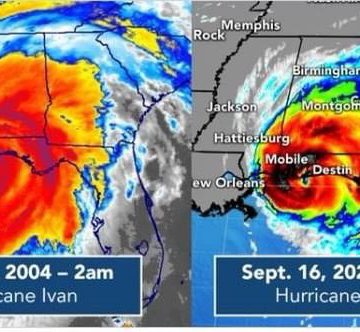 Hurricane Sally makes landfall 16 years after Ivan