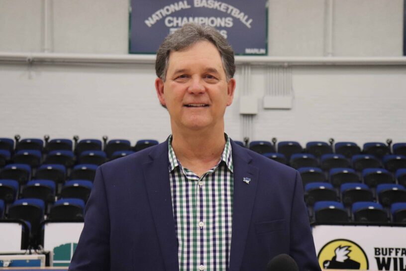 PSC welcomes Dog-tor Rudy to eCorsair event Dog-tor Rudy at eCorsair event promoting pet health and wellness.