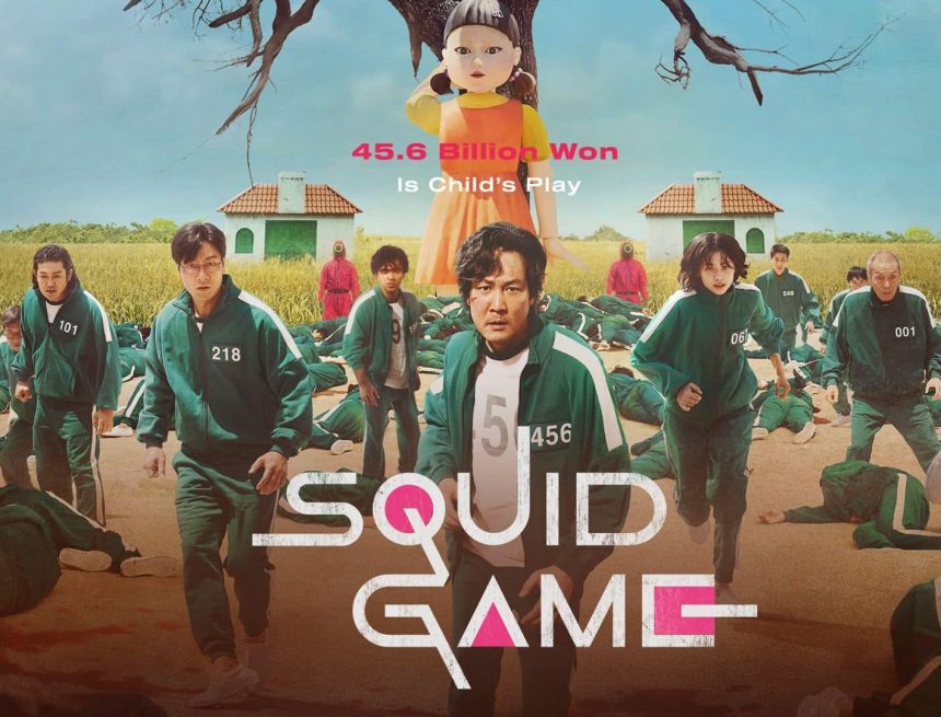 Squid Game swims to surface and goes for gold