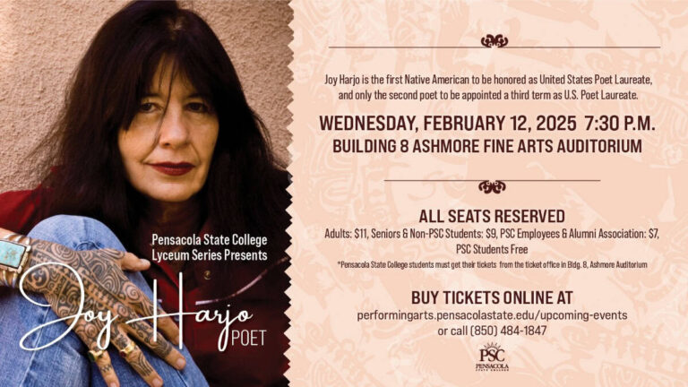 Portrait of Joy Harjo, Native American poet and laureate.