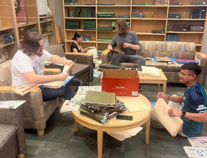 The Chadbourne Library’s Archivisation efforts to digitize past editions of The Corsair