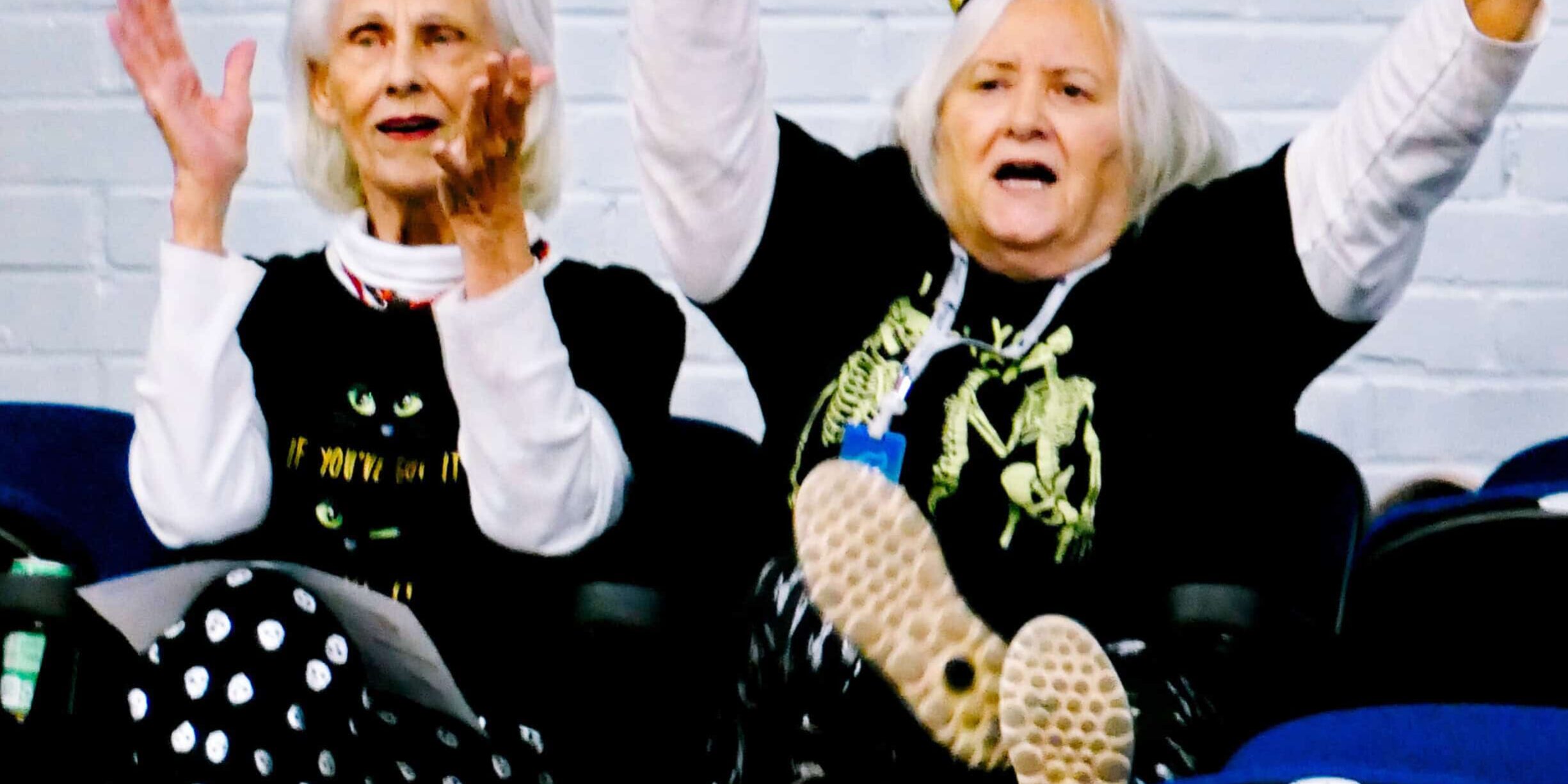 Pirates celebrating at an event, capturing enthusiasm and fun for eCorsair program.