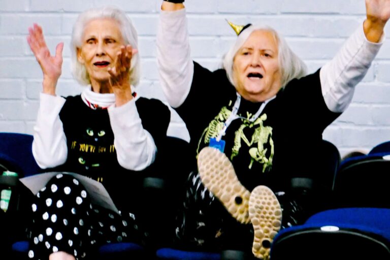 Pirates celebrating at an event, capturing enthusiasm and fun for eCorsair program.