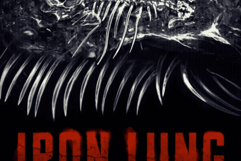 Decorative image of the Iron Lung movie poster, www.ironlung.com